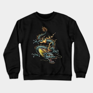 Descending Dragon 01 Crewneck Sweatshirt